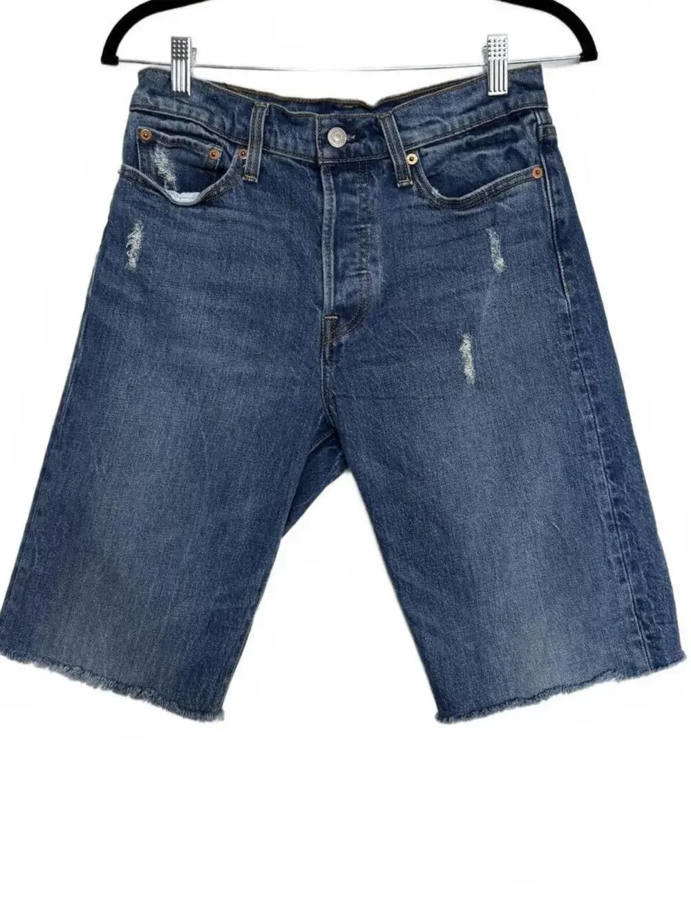 Levi's Distressed Denim‎ Cut-Off Shorts 27
